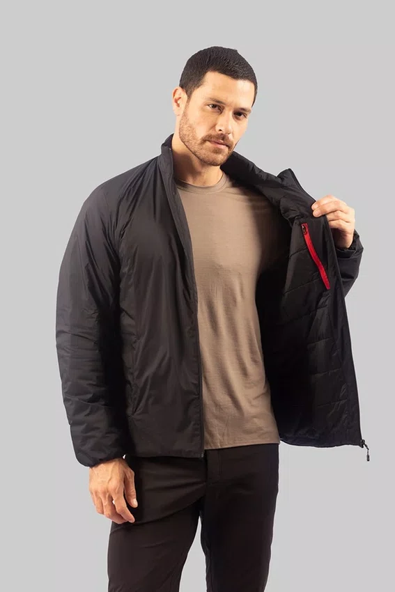 Jaqueta Solo Warm Insulate Masculina Preta