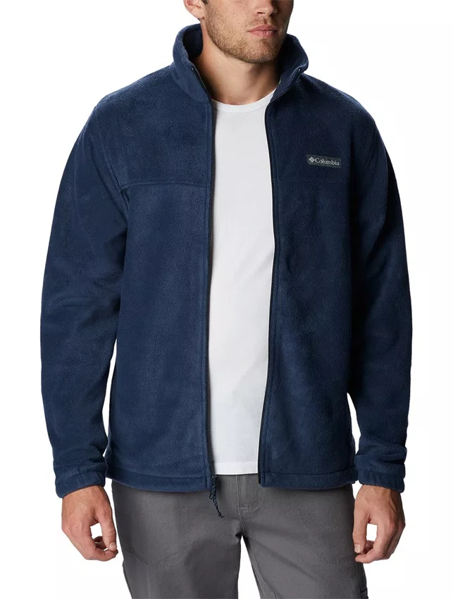 Jaqueta Columbia Masculina Steens Mountain Full Zip 2.0 Plus Size Azul Marinho