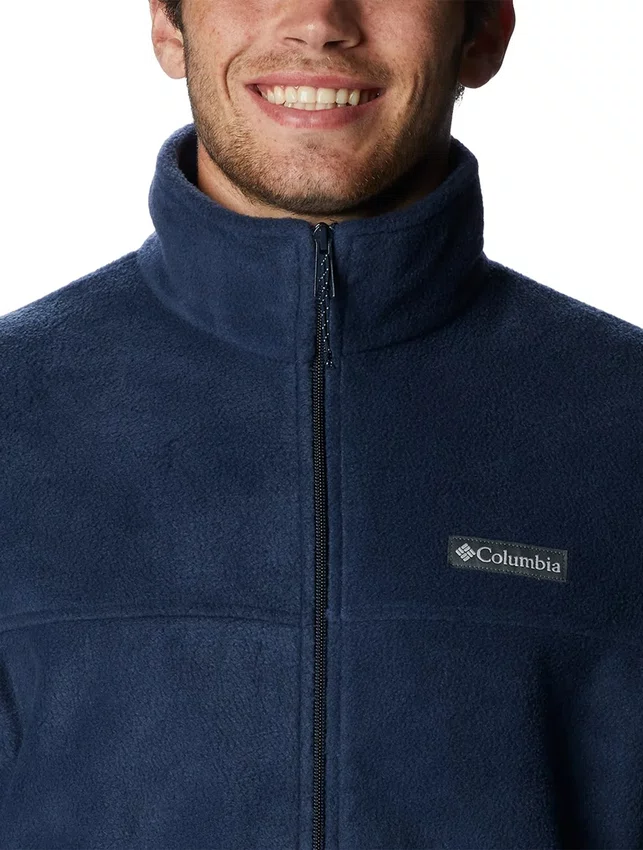 Jaqueta Columbia Masculina Steens Mountain Full Zip 2.0 Plus Size Azul Marinho