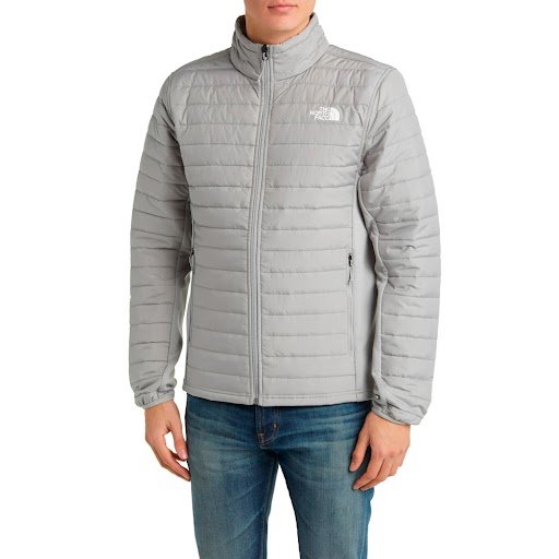 Jaqueta The North Face Canyonlands Hybrid Masculina Cinza 