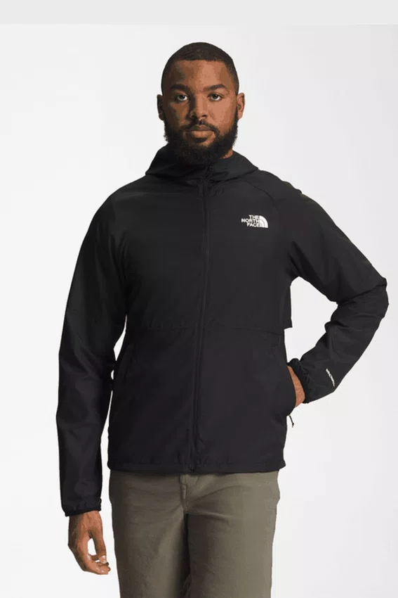 Jaqueta The North Face Flyweight Hoodie 2.0 com Capuz Preto Masculino