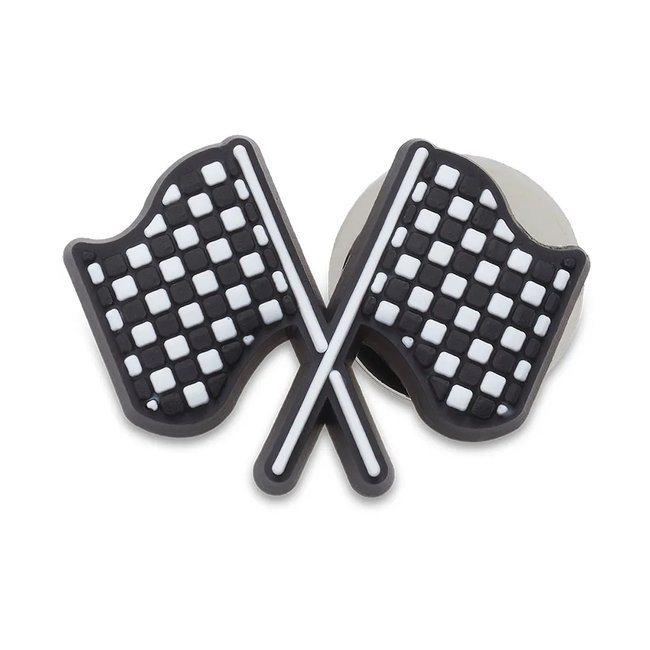 Jibbitz Crocs Charms Flag Racing