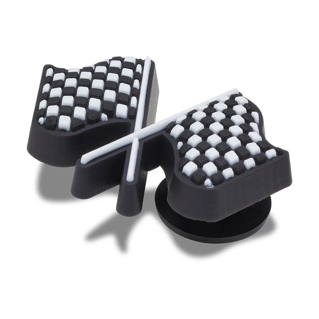 Jibbitz Crocs Charms Flag Racing