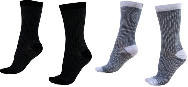 Kit 02 Pares Meia Corrida Ciclismo HUPI Carbono