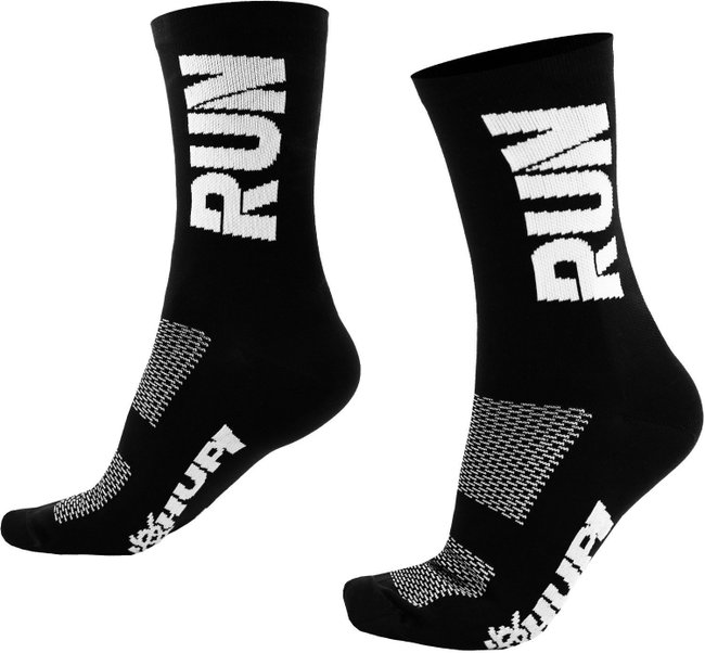 Kit 02 Pares Meia Corrida HUPI Run Rosa e Preto 34-38