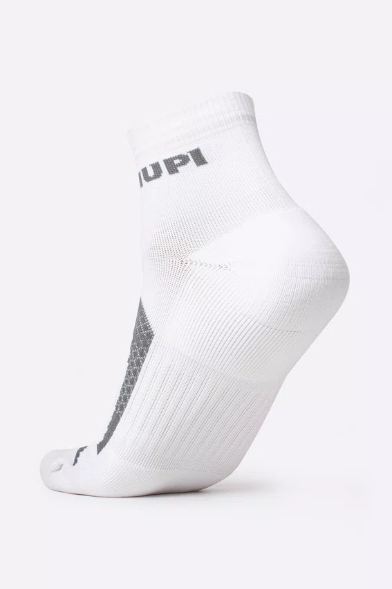 Kit 02 Pares Meia Corrida Prime HUPI Preto e Branco