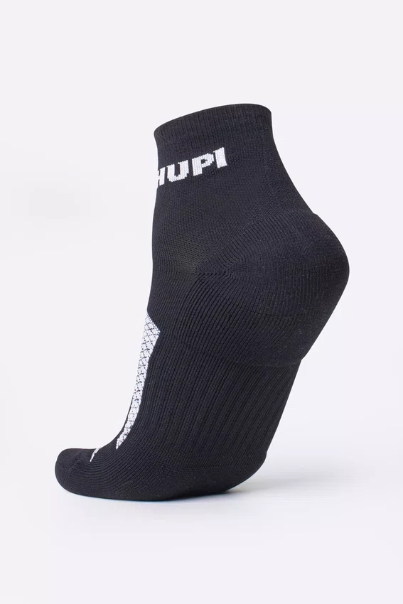 Kit 02 Pares Meia Corrida Prime HUPI Preto e Branco