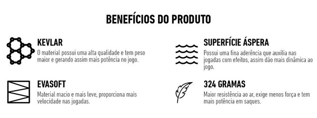 Kit 02 Raquetes Beach Tennis HUPI Deft Pro Kevlar