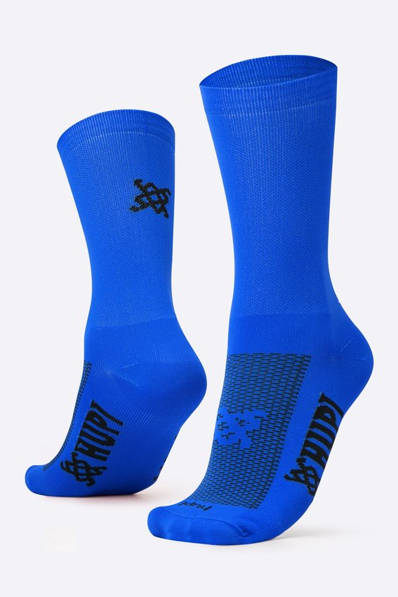 Kit 03 Meias HUPI Trend Meia Azul Cano Médio 36-42