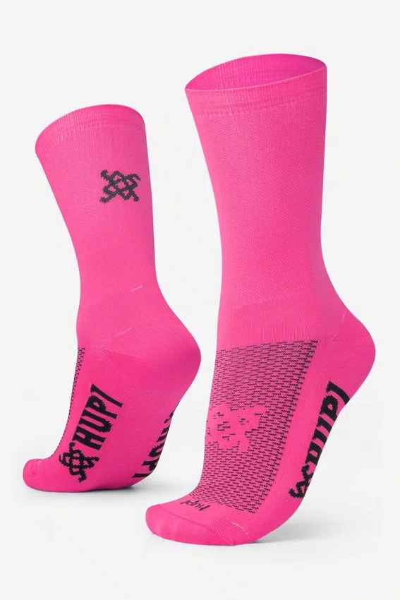 Kit 03 Pares Meia Para Corrida Hupi Lisas Coloridas