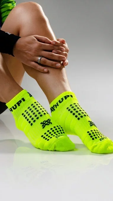 Kit 06 Pares de Meia Hupi Curta para Corrida Running Pro