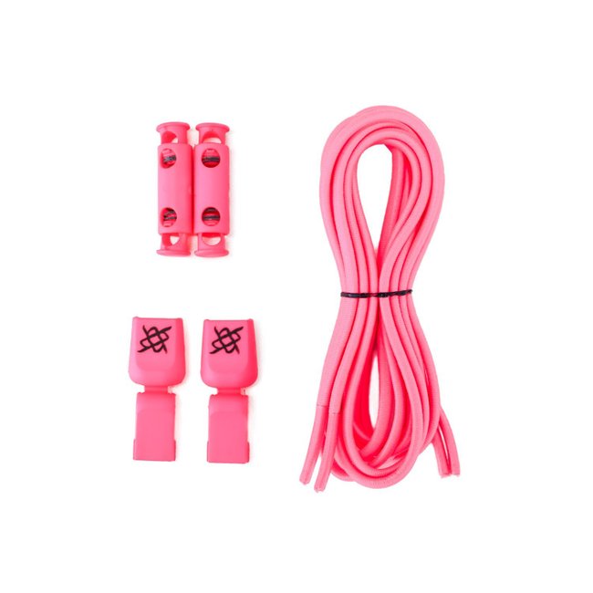 Kit 1 Viseira de Corrida e 1 Cadarço Elástico HUPI Pink