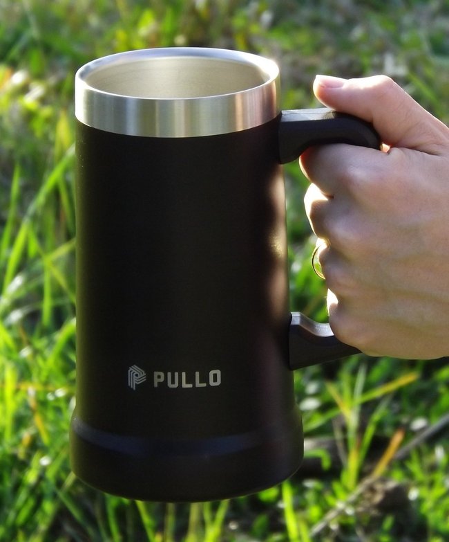 Kit 10 Canecos Térmico Pullo Prosit 700ML Preto