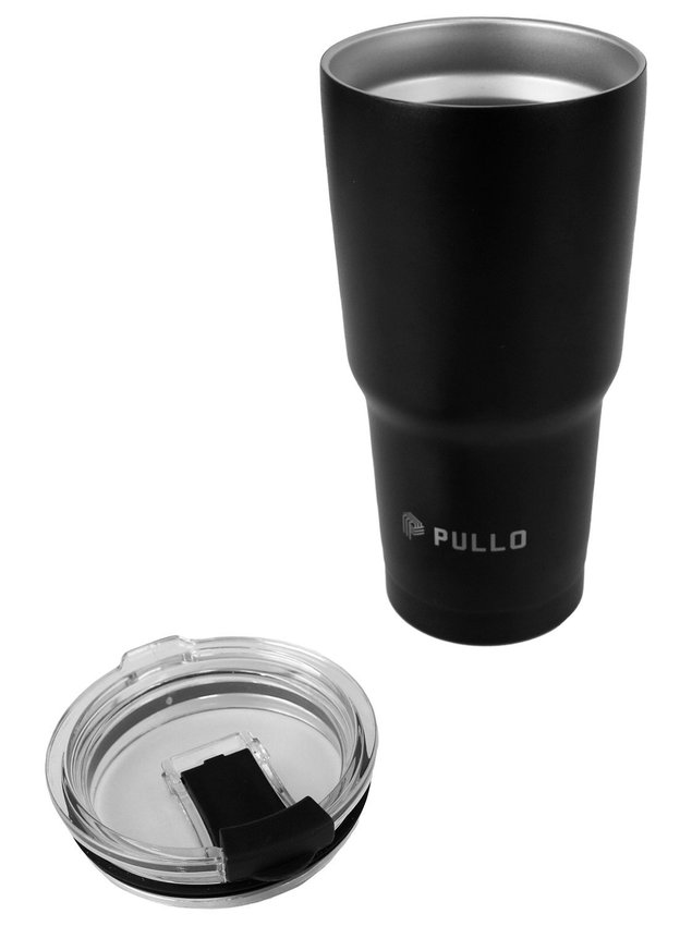 Kit 10 Copos Térmico Pullo Gump 600ML Preto