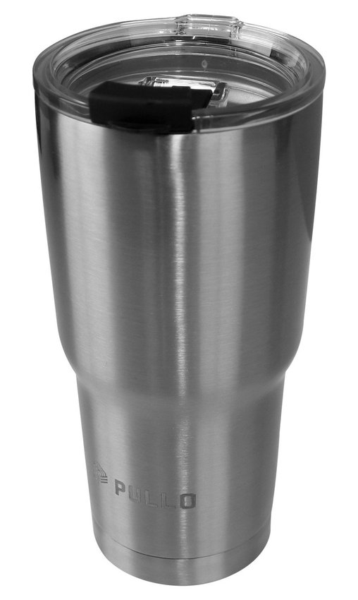 Kit 2 Copos Térmico Pullo Gump 600ML Inox e Preto