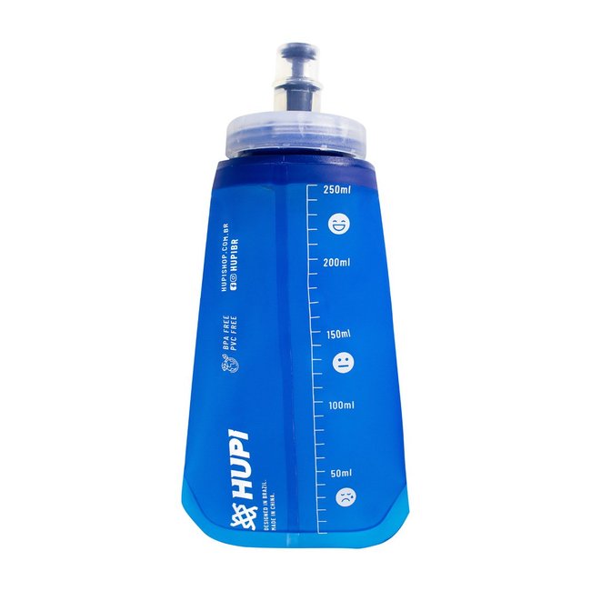 Kit Garrafas Dobráveis Soft Flask HUPI 250ml + 500ml