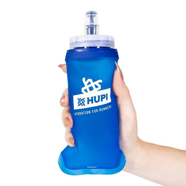 Kit 2 Garrafas Dobrável Soft Flask HUPI 350ml