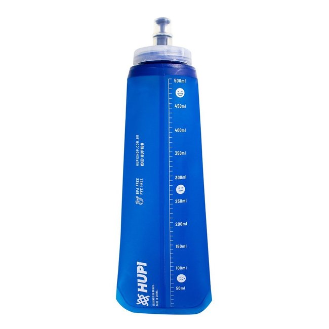 Kit 2 Garrafas Dobrável Soft Flask HUPI 500ml
