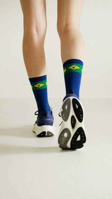 Kit 2 Meias de Corrida HUPI Run BR