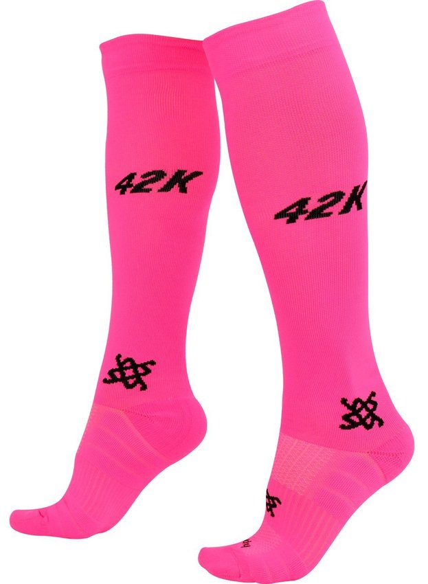 Kit 2 Meias HUPI Longa Branco e Rosa 42K