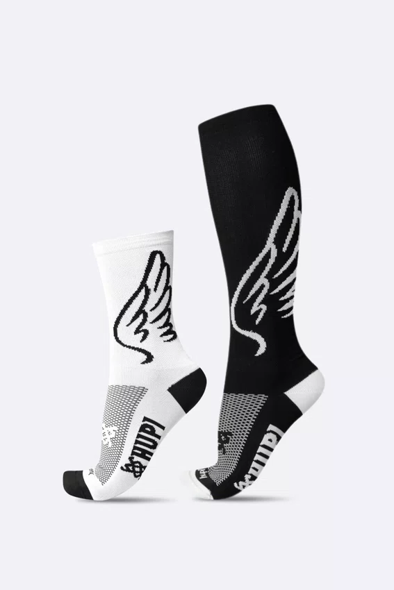 Kit 2 Meias HUPI Run Wings