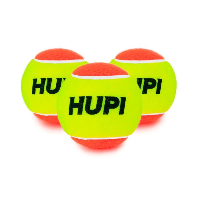 Kit 2 Raquetes Beach Tennis HUPI Carbon Elite 3K Pro 3.0 + 3 Bolas de Beach Tennis HUPI Pro
