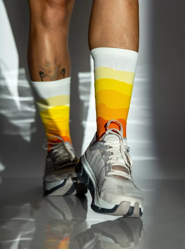 Kit 3 Meias de Corrida HUPI Run Energy