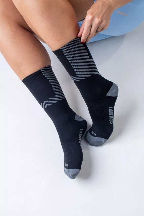Kit 3 Meias HUPI Run Boost