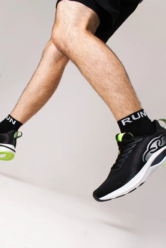 Kit 3 Meias Running Pro HUPI Cano Curto