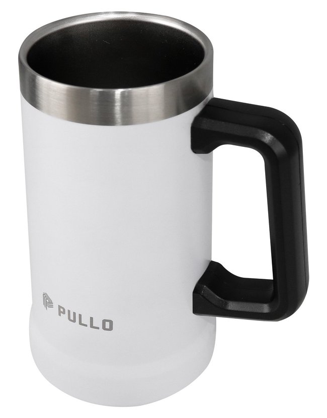 Kit 4 Canecos Térmico Pullo Prosit 700ML Branco