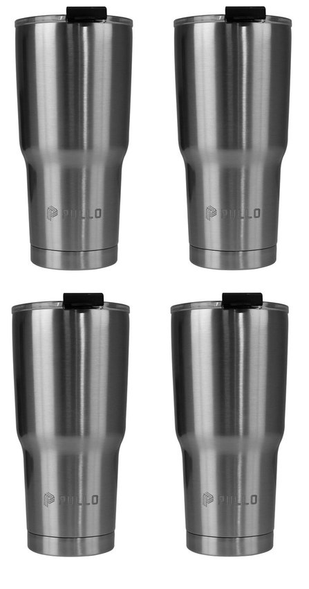 Kit 4 Copos Térmico Pullo Gump 600ML Inox