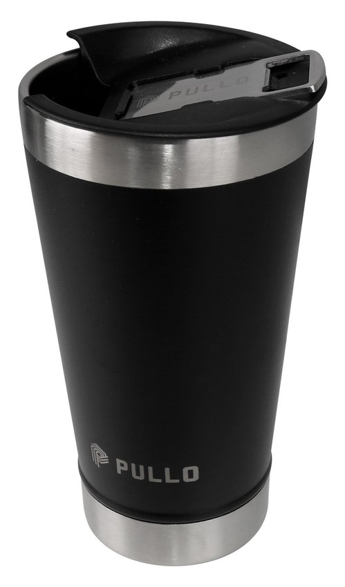 Kit 4 Copos Térmico Pullo Kippis 480ML Preto