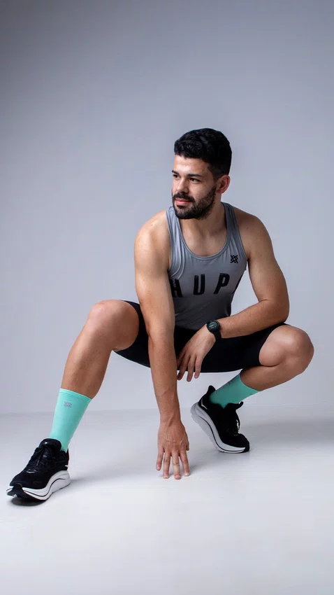 Kit 4 Meias de Corrida HUPI Color Pace