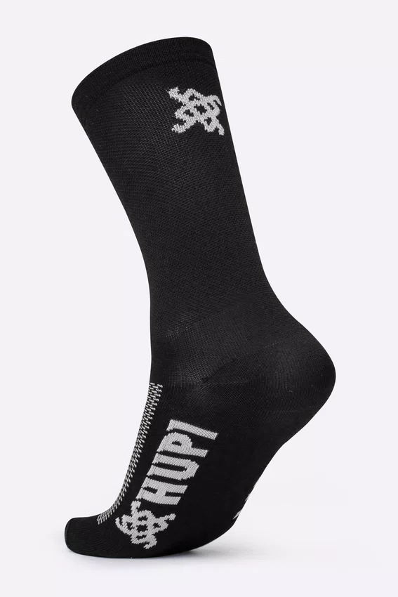 Kit 4 Pares de Meias Sport HUPI Preto
