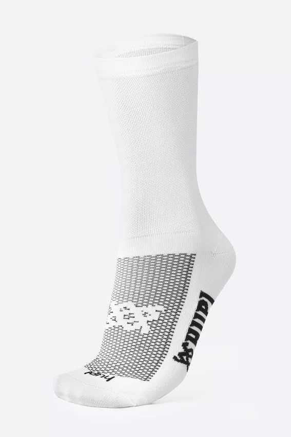 Kit 4 Pares de Meias Sport HUPI Verde e Branco