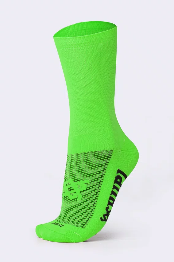 Kit 4 Pares de Meias Sport HUPI Verde e Rosa