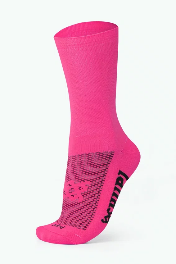 Kit 4 Pares de Meias Sport HUPI Verde e Rosa