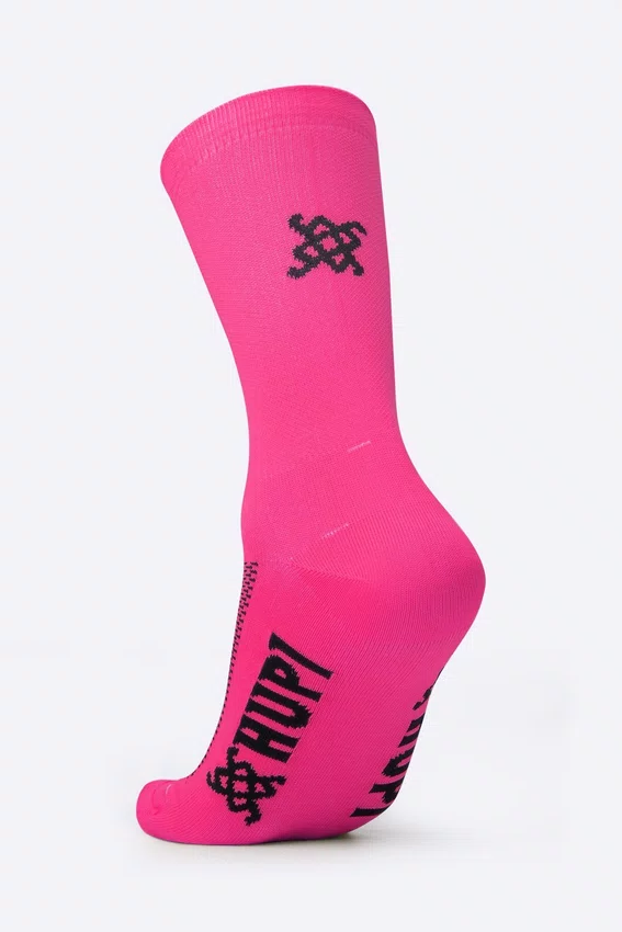 Kit 4 Pares de Meias Sport HUPI Verde e Rosa