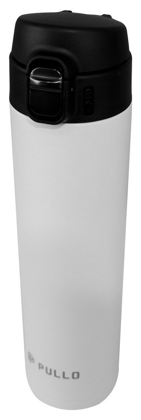 Kit 8 Garrafas Térmica Pullo Strip 520ML Branco