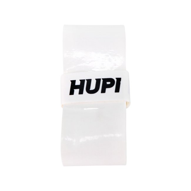 Kit com 1 Undergrip Spider Normal com copo Preto + 3 overgrips HUPI ultra branco