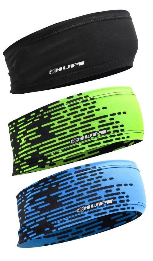Kit Com 3 Testeira Headband Faixa De Cabeça Hupi Colors