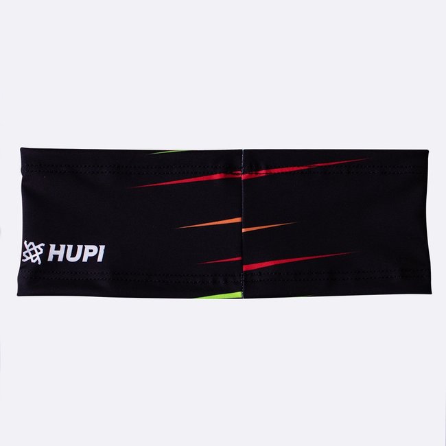 Kit Corrida HUPI Meia Cano Médio 36-42 e Testeira Run Run Run Preto