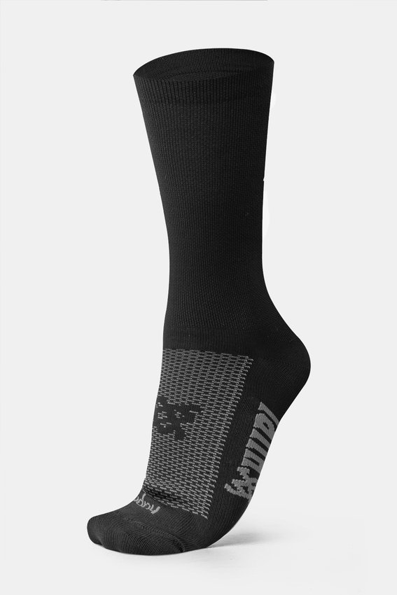 Kit Corrida HUPI Viseira e Meia Run Preto