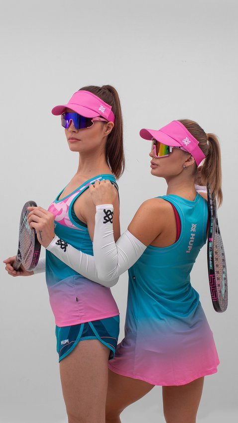 Kit corrida Manguito e Viseira Run - Branco