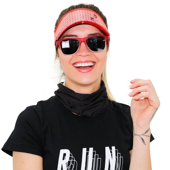 Kit Corrida Viseira e Bandana - Japa
