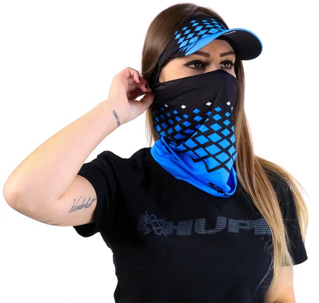 Kit Corrida Viseira e Bandana - Veneza