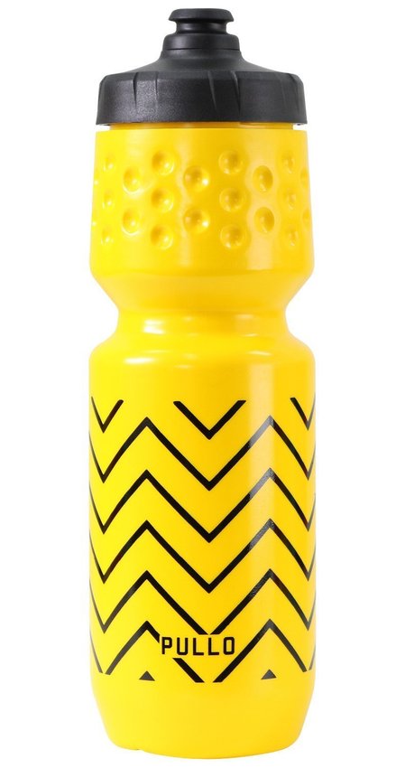 Kit Garrafa 750ml e Meia Amarelo