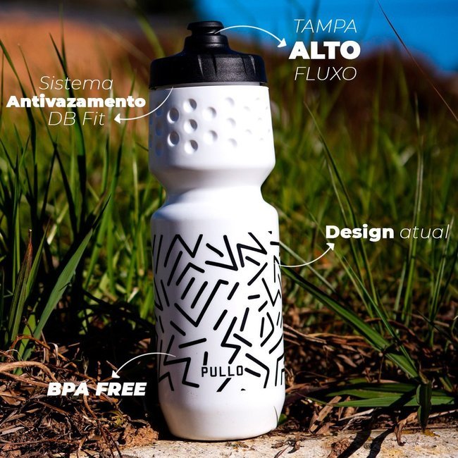 Kit Garrafa 750ml e Meia Branco