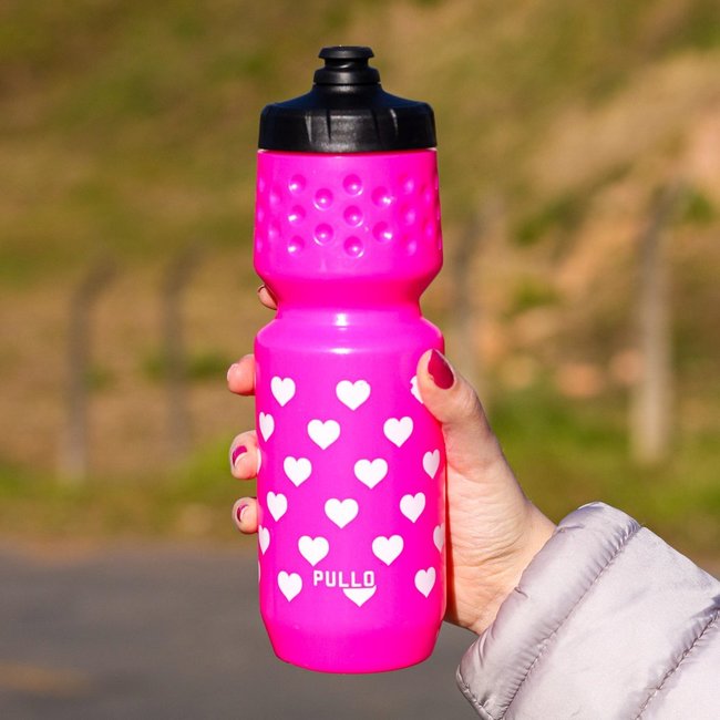 Kit Garrafa 750ml e Meia Rosa