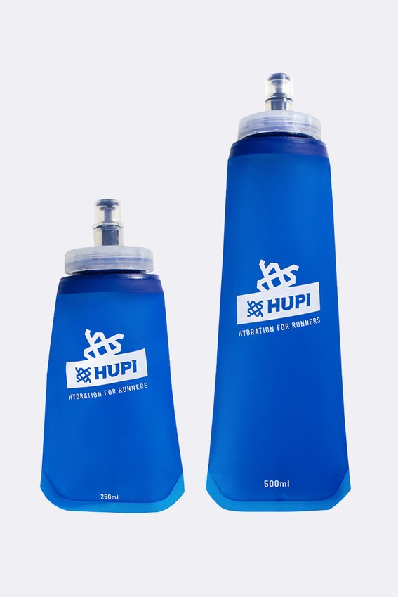 Kit Garrafas Dobráveis Soft Flask HUPI 250ml + 500ml